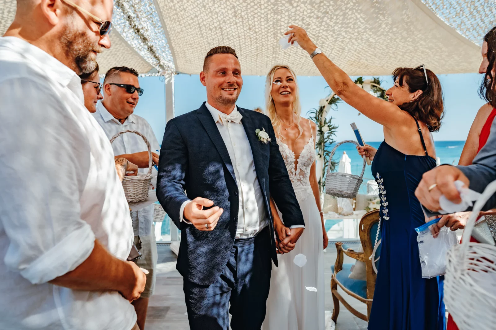 Auf Mallorca heiraten mit Blick aufs Meer. Das geht wunderbar von der schönen Dachterrasse der Träumeria Son Moll.